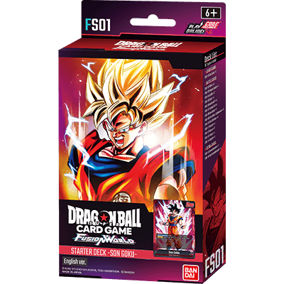 DB FUSION WORLD - STARTER DECK -SON GOKU- [FS01]