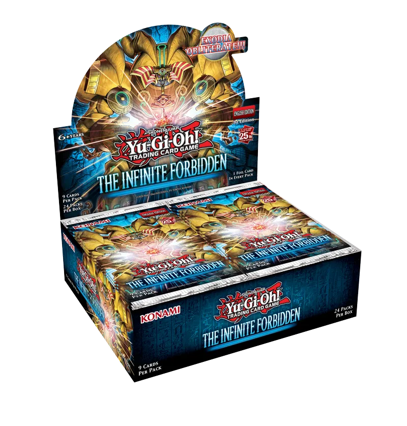 Yu-Gi-Oh! TCG | The Infinite Forbidden Booster display