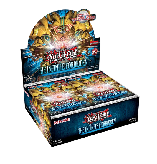 Yu-Gi-Oh! TCG | The Infinite Forbidden Booster display