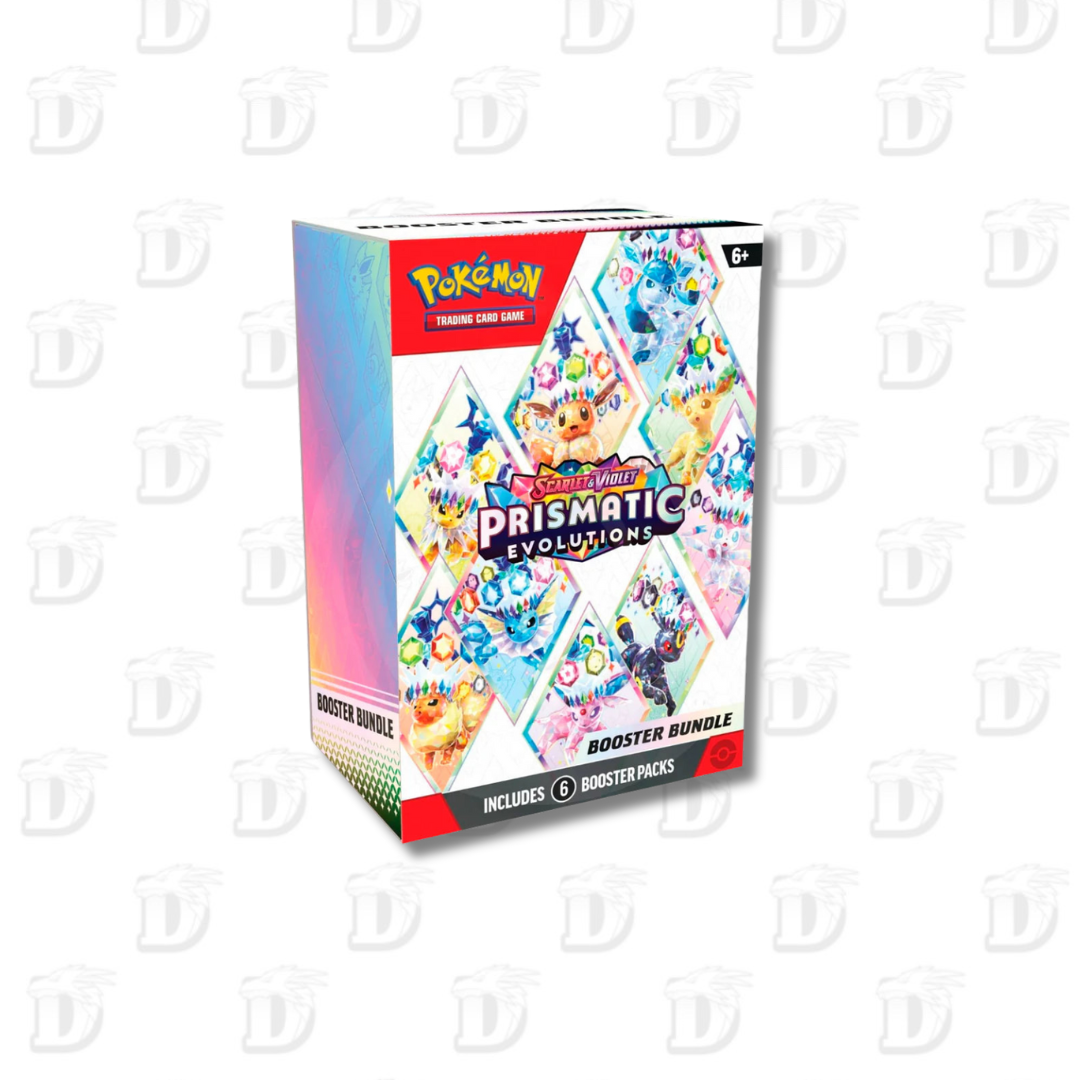 Pokémon TCG - Prismatic Evolutions Booster Bundle - PREVENTA PAGO COMPLETO