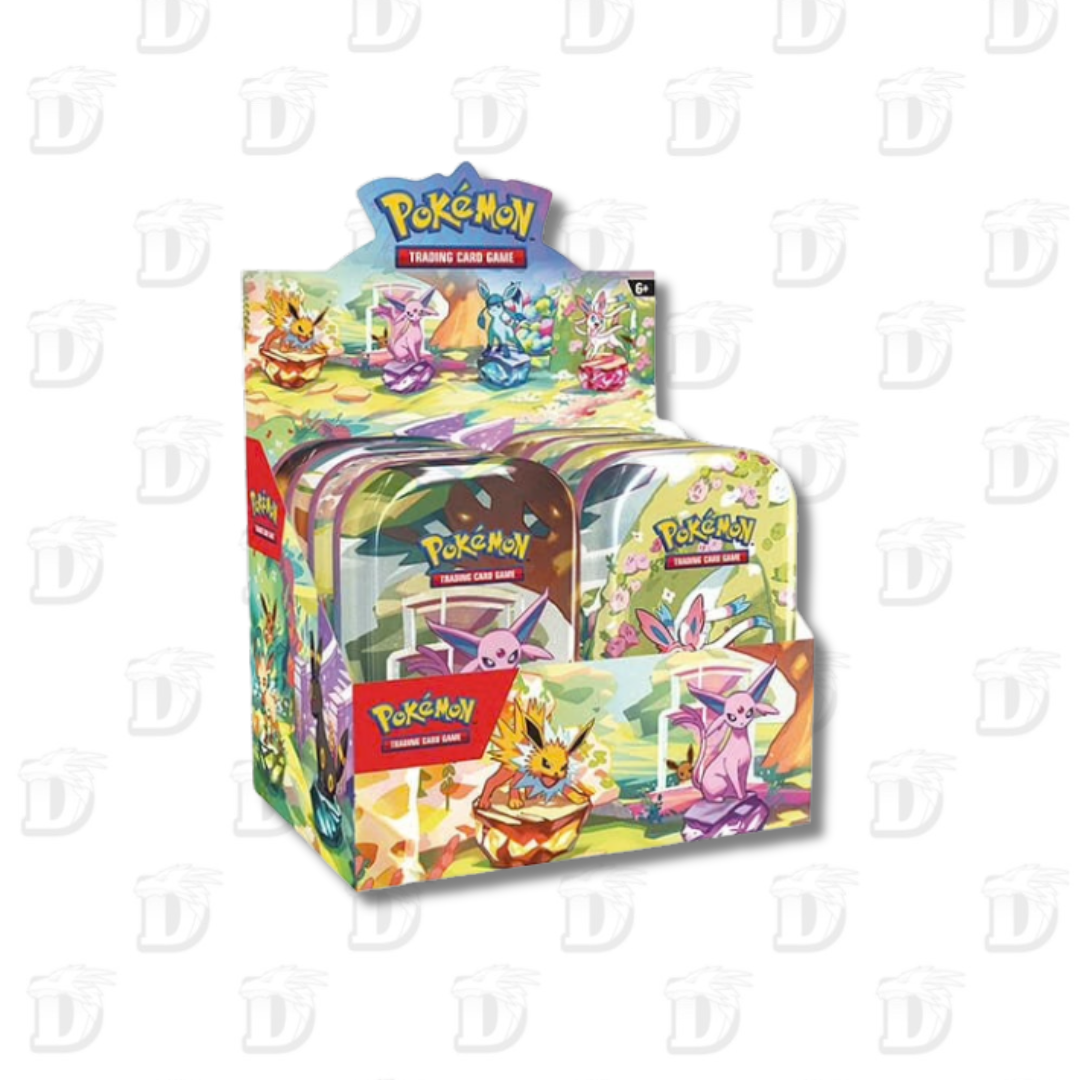 Pokémon TCG - Prismatic Evolutions Mini Tin - PREVENTA PAGO COMPLETO