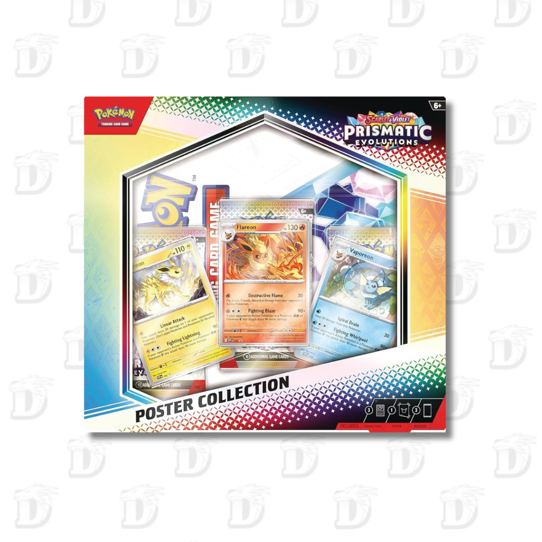 Pokémon TCG - Prismatic Evolutions Poster Collection  - PREVENTA PAGO COMPLETO