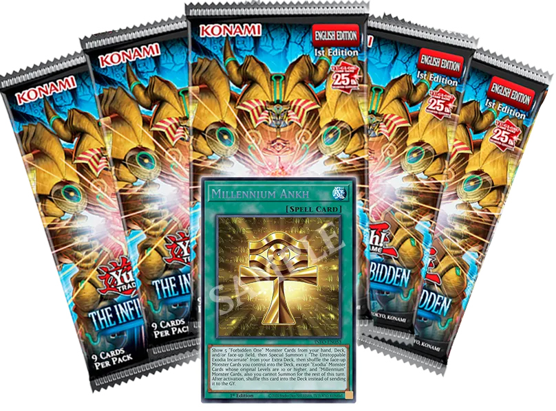 Yu-Gi-Oh! TCG | The Infinite Forbidden Booster display